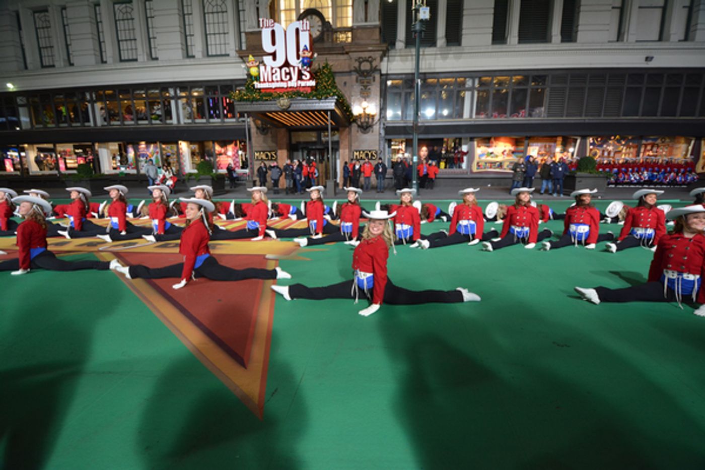 Photo Coverage: Casts of HOLIDAY INN, PARAMOUR & More Rehearse for the Macy's Thanksgiving Day Parade!  Image