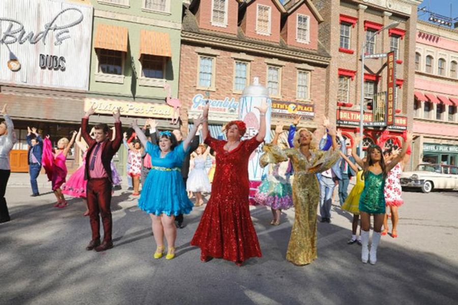 Photo Flash: Stars of NBC's HAIRSPRAY LIVE! Rehearse for Thanksgiving Day Parade Image