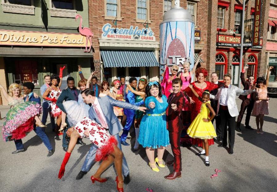 Photo Flash: Stars of NBC's HAIRSPRAY LIVE! Rehearse for Thanksgiving Day Parade Image