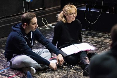 Jos Slovick and Helen Hobson Photo