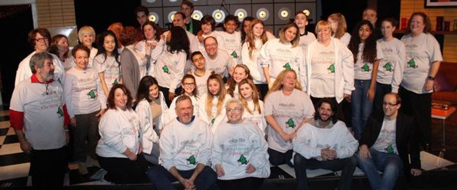 Photo Flash: Brooklyn Cast of THE MOST MISERABLE CHRISTMAS TREE Visits A TASTE OF THINGS TO COME Off-Broadway Image