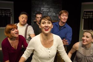 Meghan Parks, Chris Grace, Jordan Stidham, Leslie Collins, Albert Samuels and Jessica Joy @ BroadwayWorld Meghan Parks, Chris Grace, Jordan Stidham, Leslie Collins, Albert Samuels and Jessica Photo