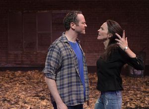 Wes Berger and Sarah Murphy-Dyson @ BroadwayWorld Wes Berger and Sarah Murphy-Dyson Photo