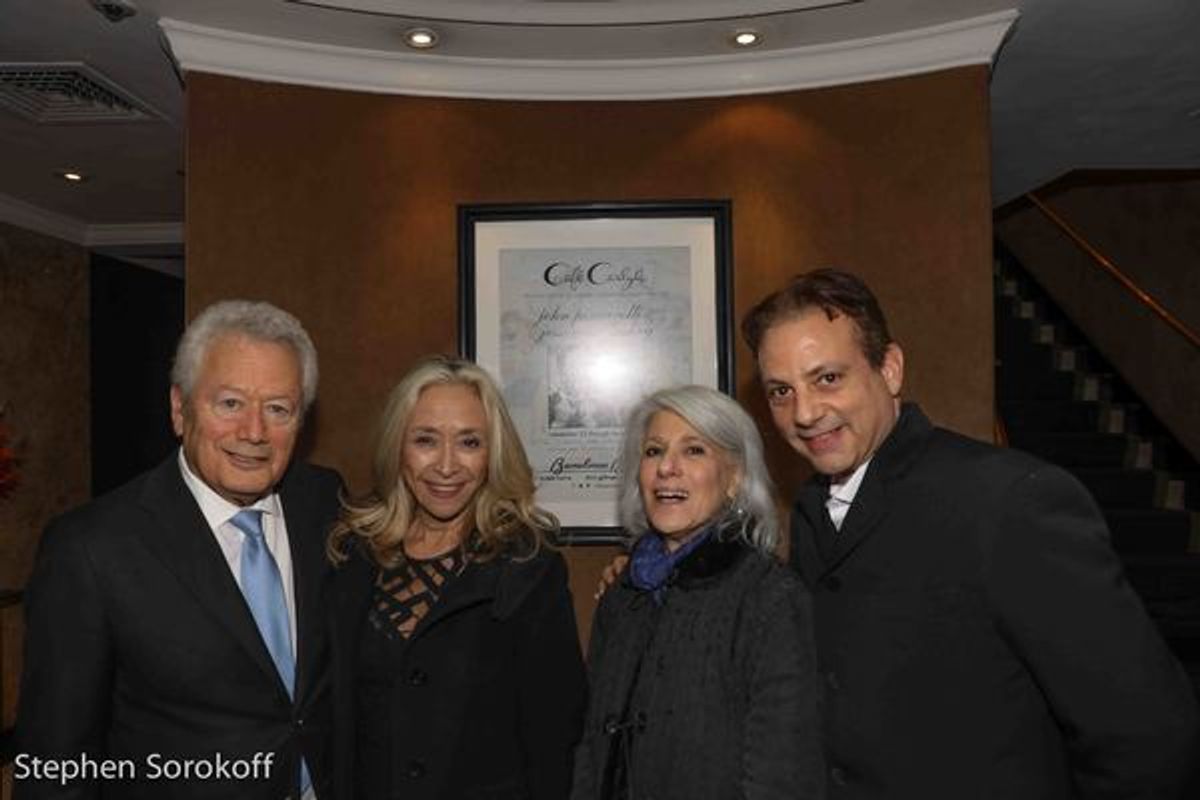 Stephen Sorokoff, Eda Sorokoff, Jamie deRoy, Jack Gindi at 