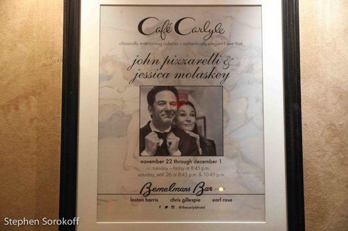 Photo Coverage: John Pizzarelli & Jessica Molaskey Bring THE ARC OF A LOVE AFFAIR to Cafe Carlyle Photo Coverage: John Pizzarelli & Jessica Molaskey Bring THE ARC OF A LOVE AFFAIR to Cafe Carlyle Image