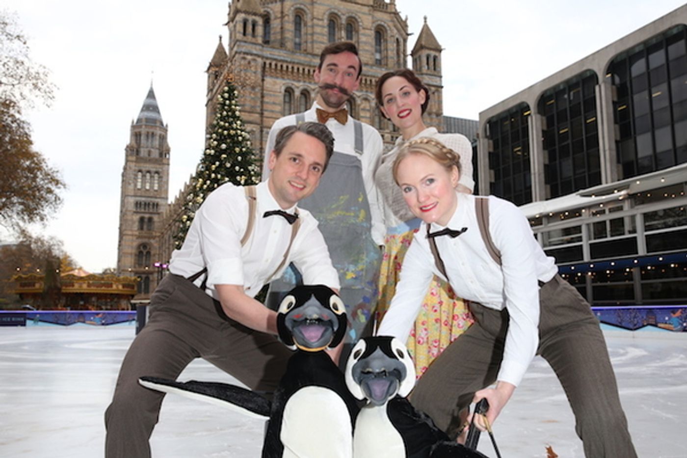 Photo Flash: MR POPPER'S PENGUINS Launch at Natural History Museum  Image