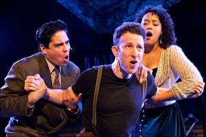 George Salazar, Nick Blaemire and Lilli Cooper @ BroadwayWorld George Salazar, Nick Blaemire and Lilli Cooper Photo