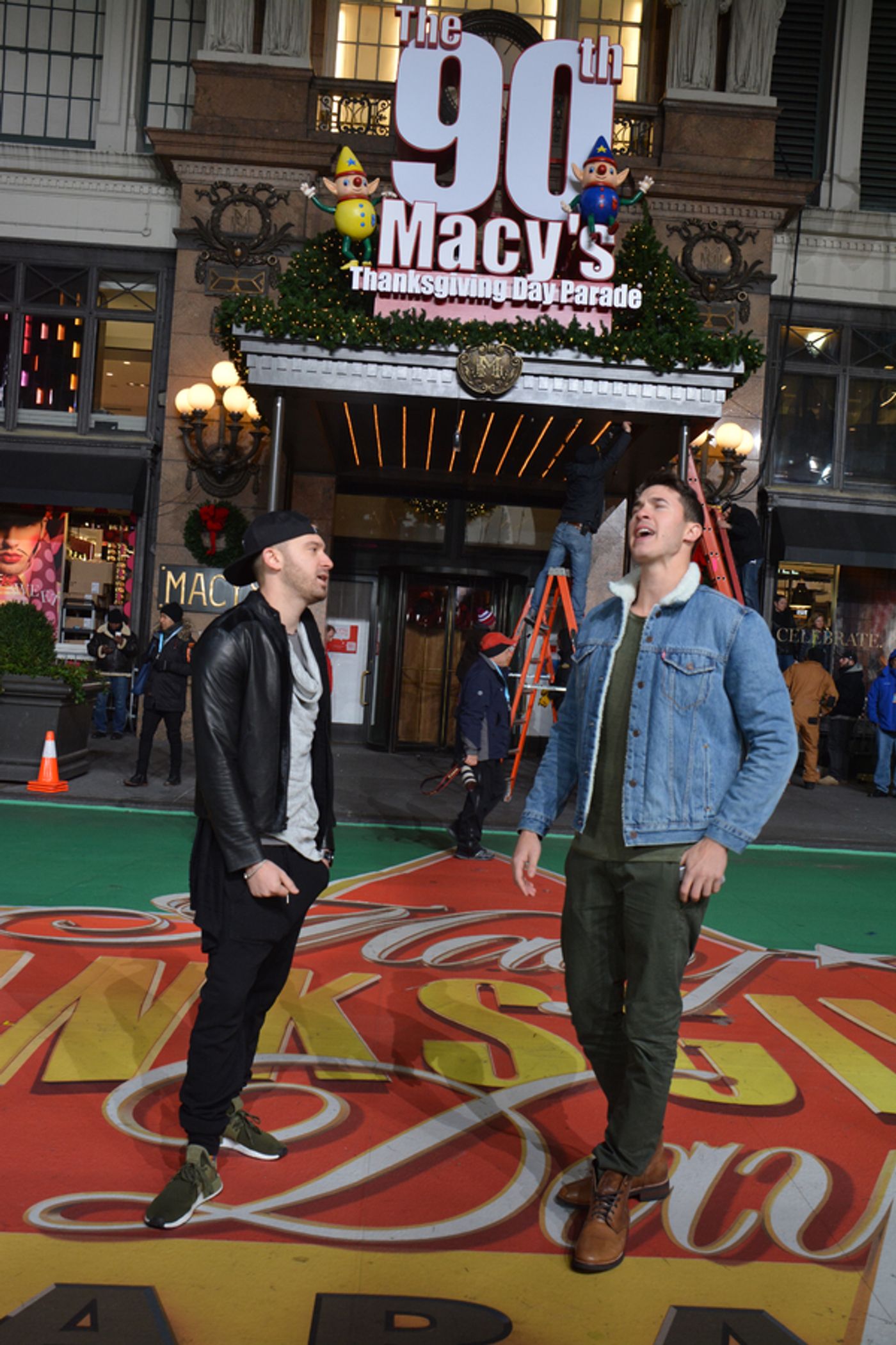 Photo Coverage: Casts of CATS, WAITRESS & More Rehearse for the Macy's Thanksgiving Day Parade!  Image