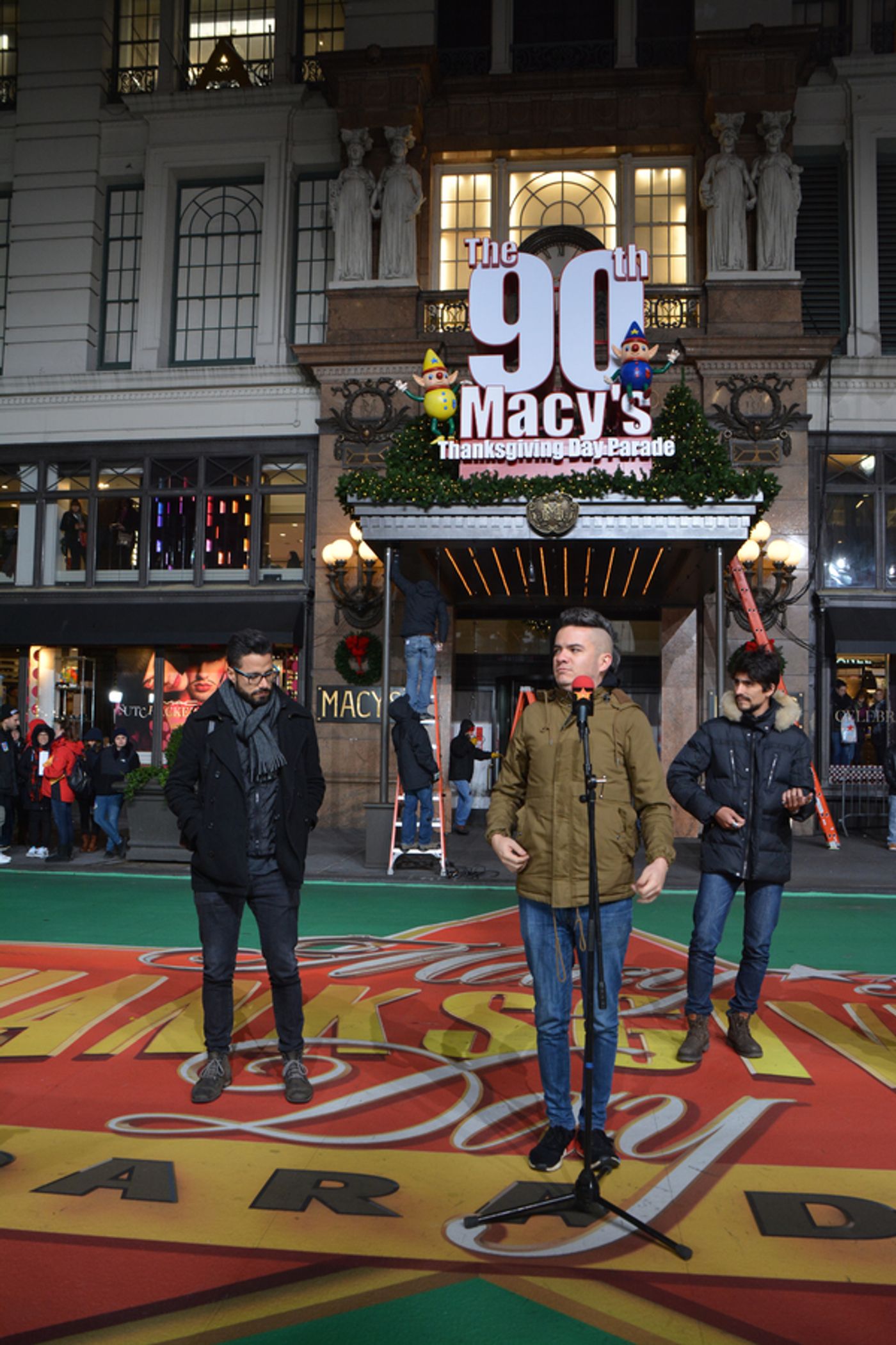 Photo Coverage: Casts of CATS, WAITRESS & More Rehearse for the Macy's Thanksgiving Day Parade!  Image