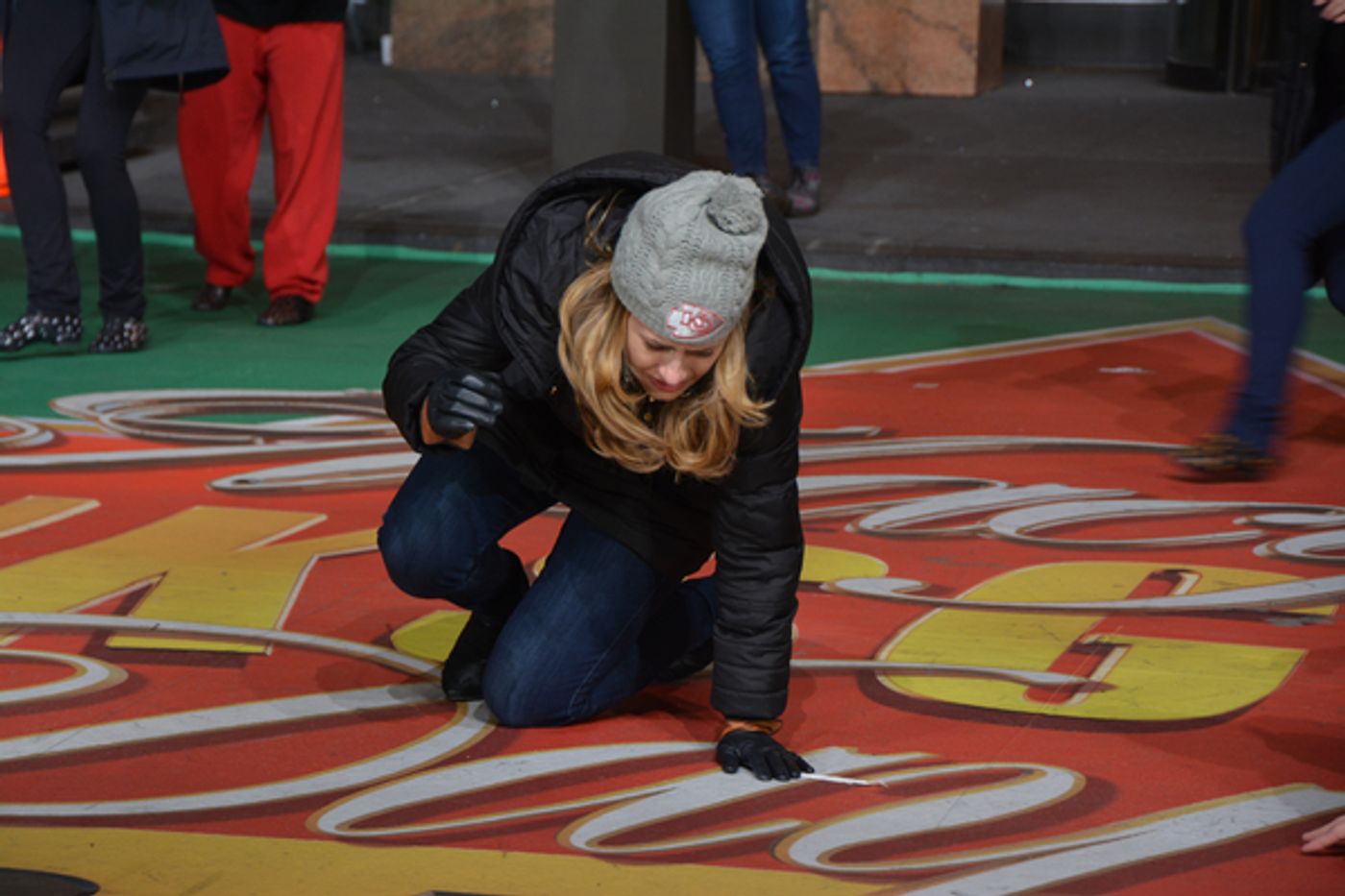Photo Coverage: Casts of CATS, WAITRESS & More Rehearse for the Macy's Thanksgiving Day Parade!  Image