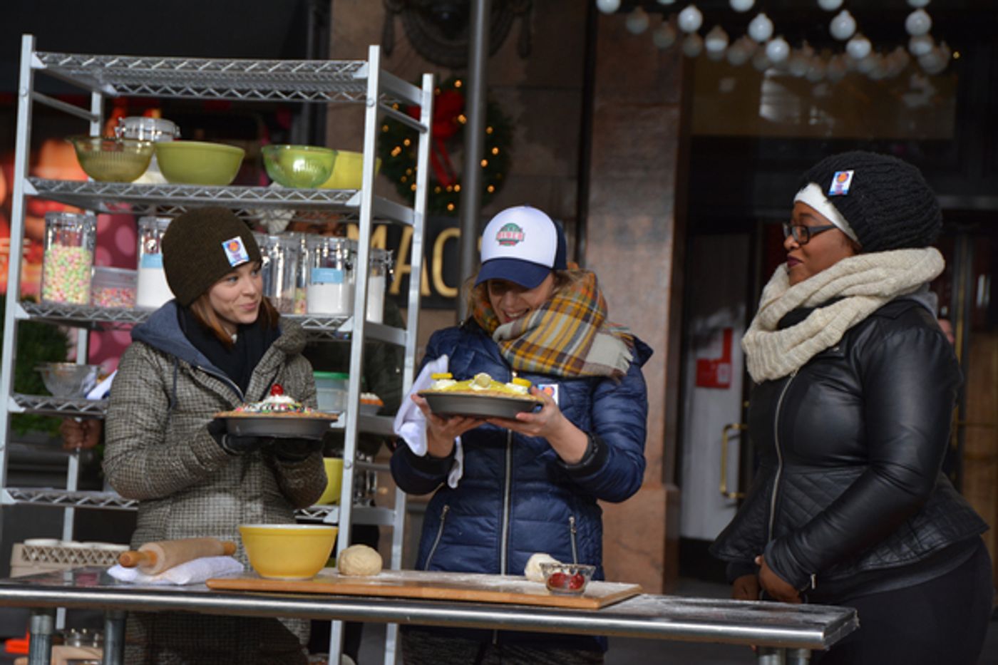 Photo Coverage: Casts of CATS, WAITRESS & More Rehearse for the Macy's Thanksgiving Day Parade!  Image