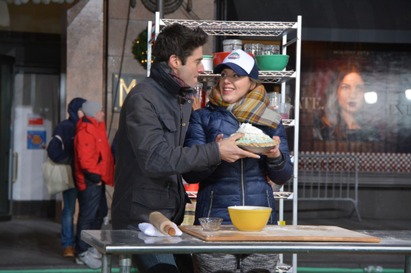 Photo Coverage: Casts of CATS, WAITRESS & More Rehearse for the Macy's Thanksgiving Day Parade!  Image
