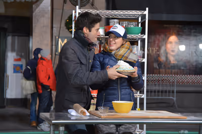 Drew Gehling and Jessie Mueller Photo