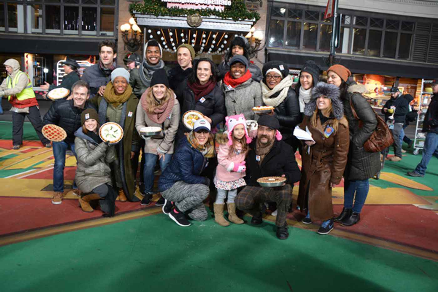 Photo Coverage: Casts of CATS, WAITRESS & More Rehearse for the Macy's Thanksgiving Day Parade!  Image