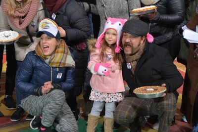 Jessie Mueller, Ella Dane Morgan and Eric Anderson Photo
