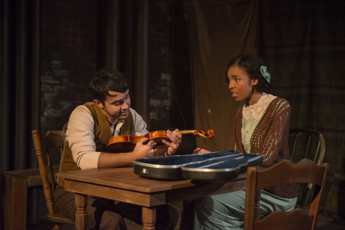 Chris Acevedo and Kiayla Jackson at 