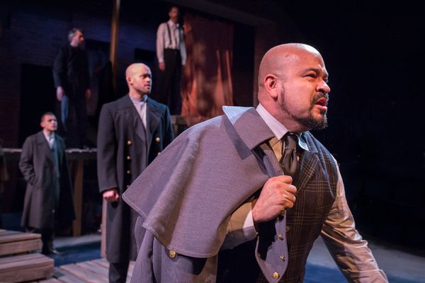 Jimmy Garcia, Seth Rue, and Ensemble Photo