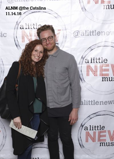 Matt Gould with ALNM alum Sari Rose Barron Photo