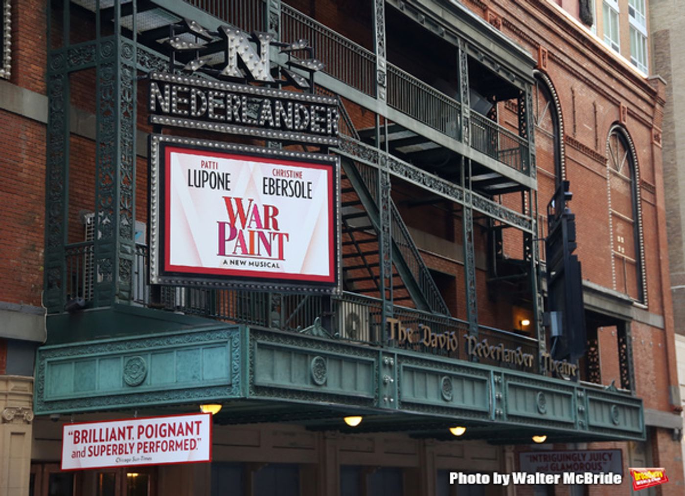 Up on the Marquee: WAR PAINT  Image