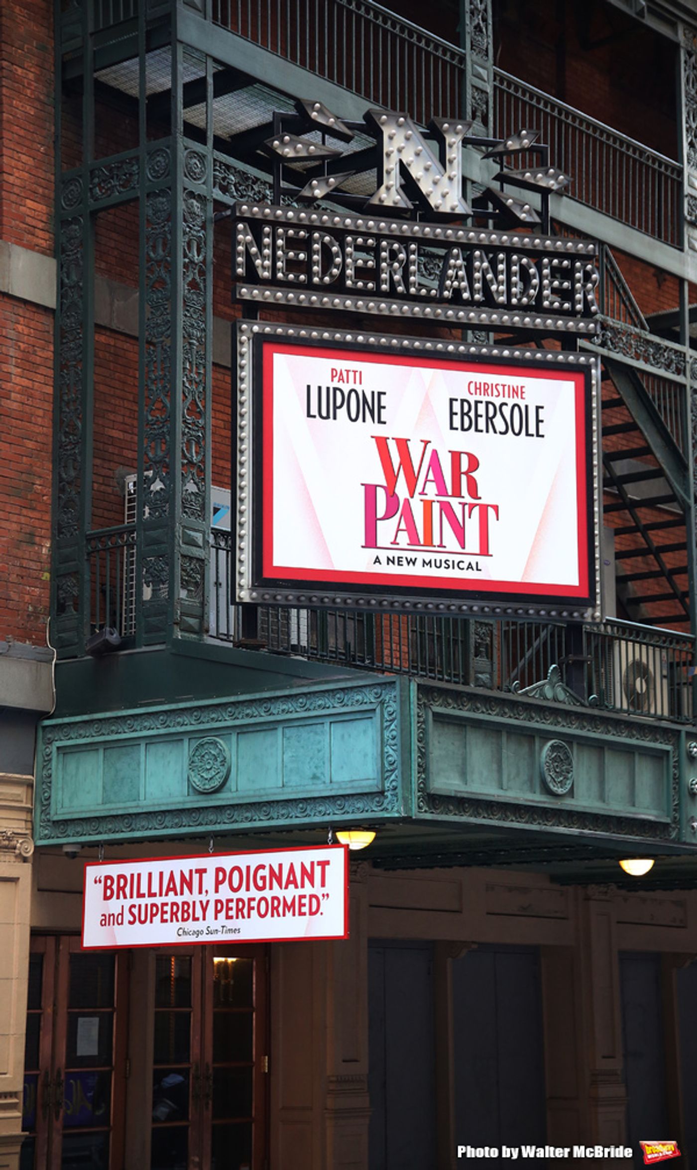 Up on the Marquee: WAR PAINT  Image