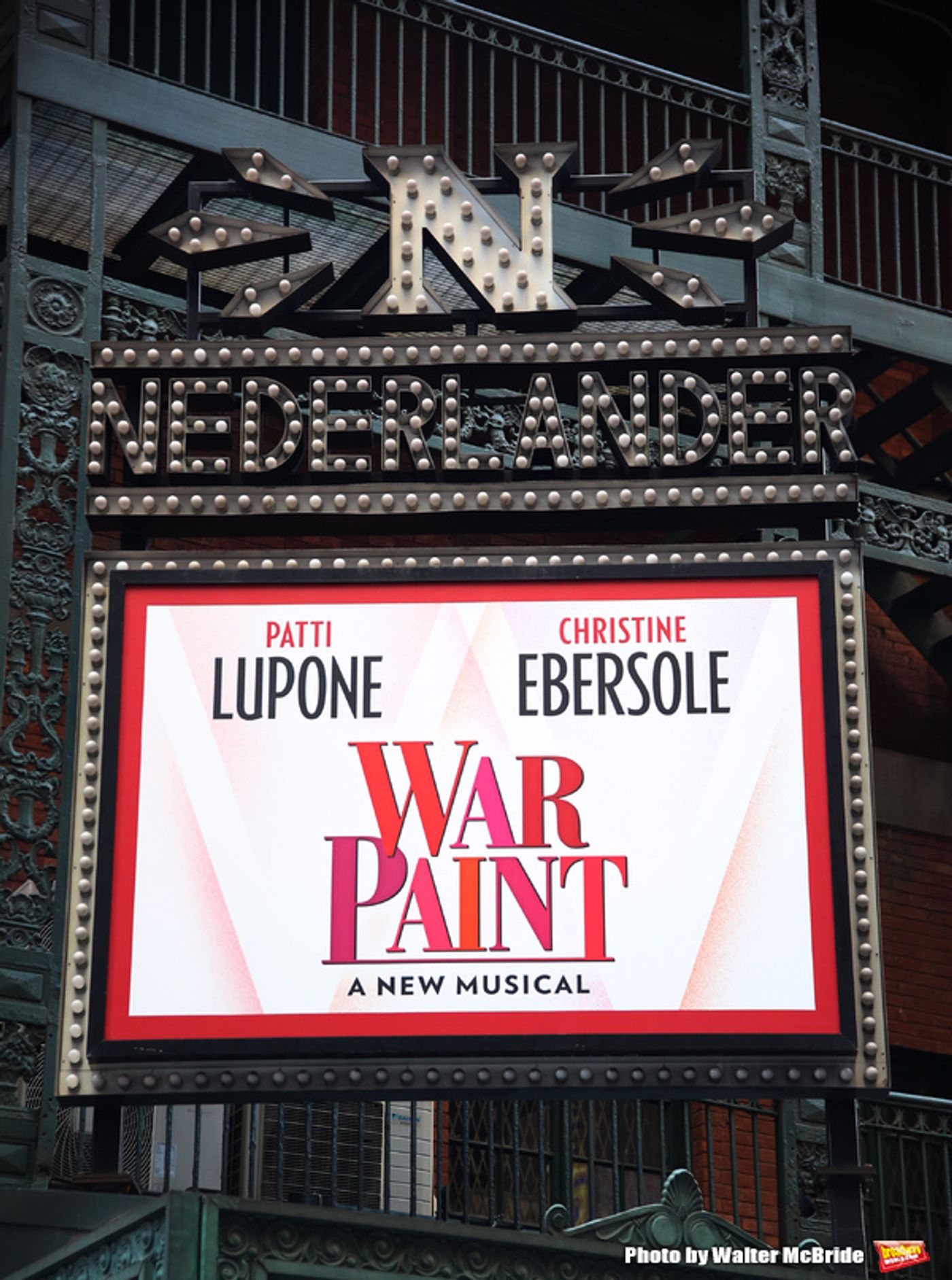 Up on the Marquee: WAR PAINT  Image