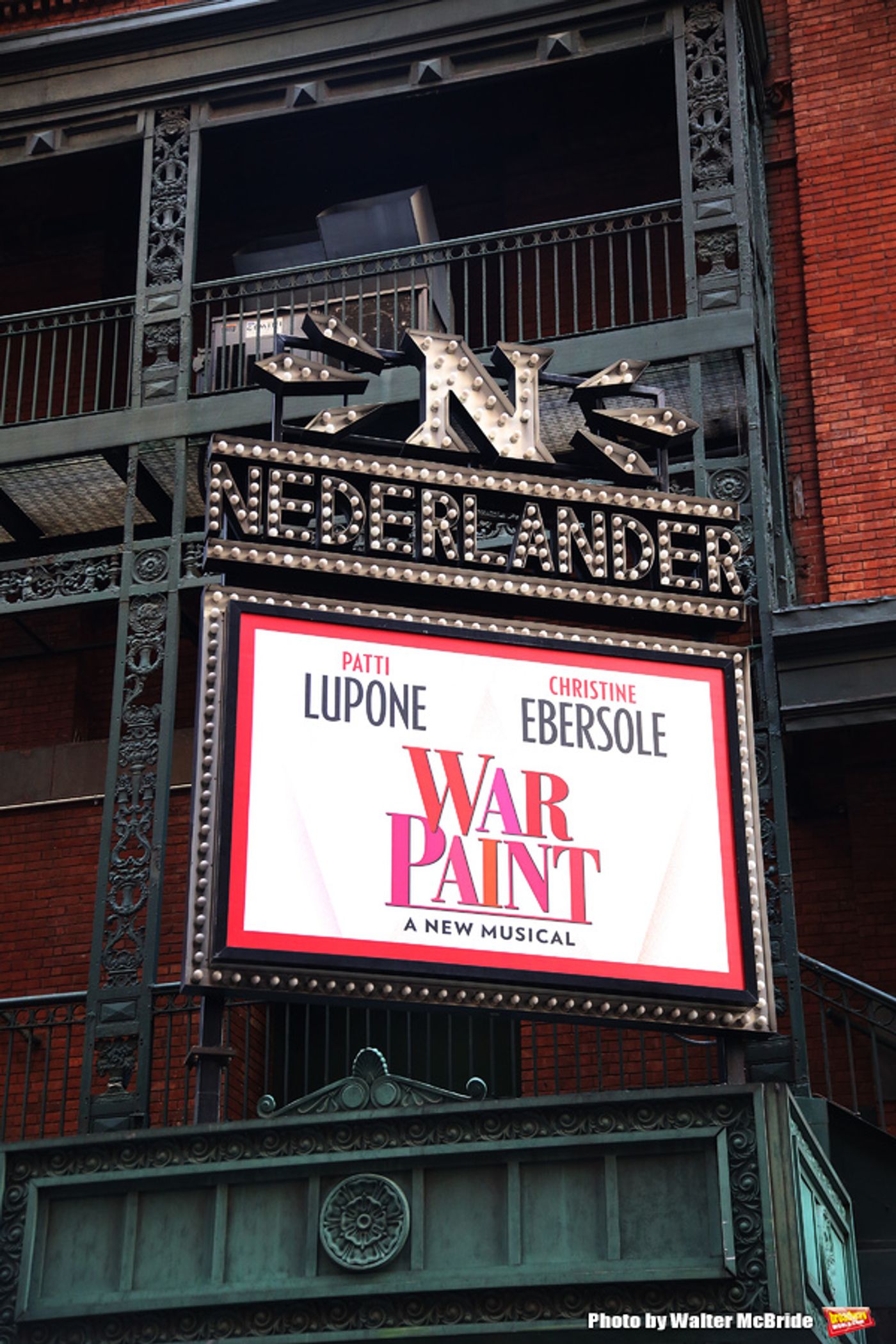 Up on the Marquee: WAR PAINT  Image
