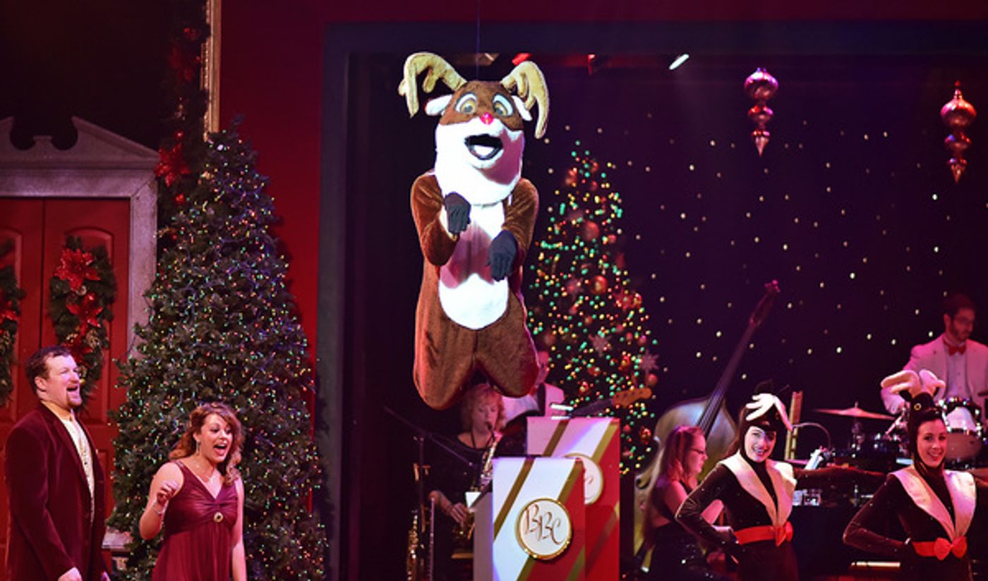 Photo Flash: Opening Tonight - A BEEF AND BOARDS CHRISTMAS  Image