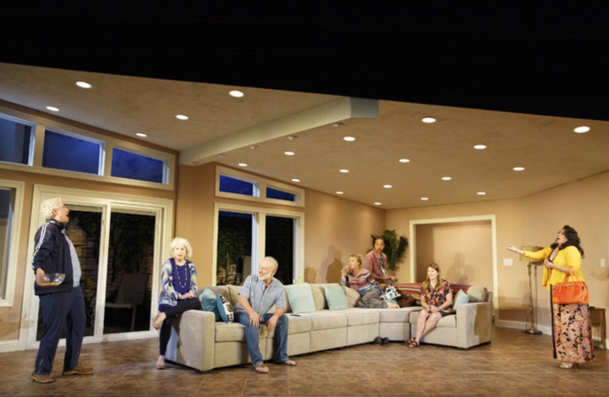 Bill Buell, Julia Duffy, Mark Zeisler, Lusia Strus, Tyrone Mitchell Henderson, Mare Winningham & Ruth Aguilar at 