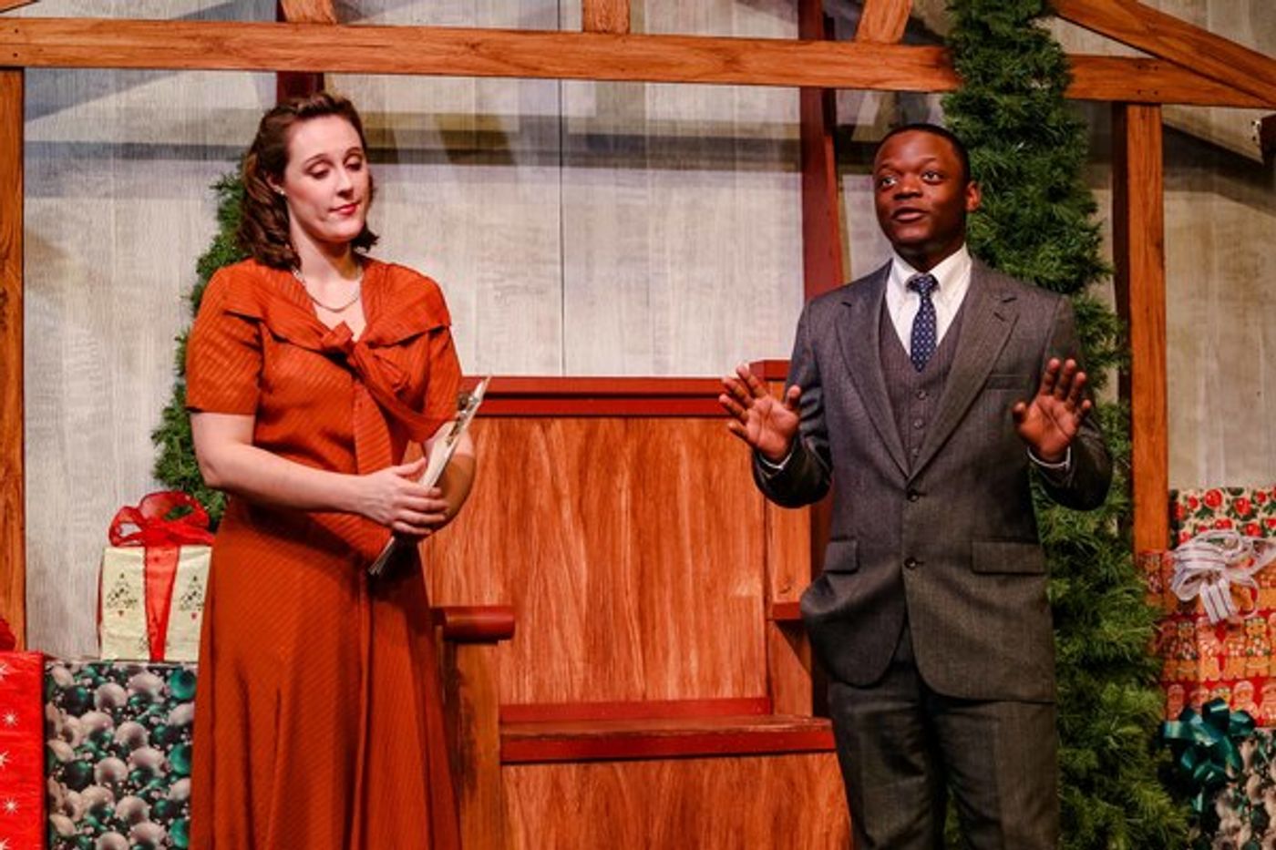 Photo Flash: First Look at Tacoma Little Theatre's MIRACLE ON 34TH STREET Photo Flash: First Look at Tacoma Little Theatre's MIRACLE ON 34TH STREET Image