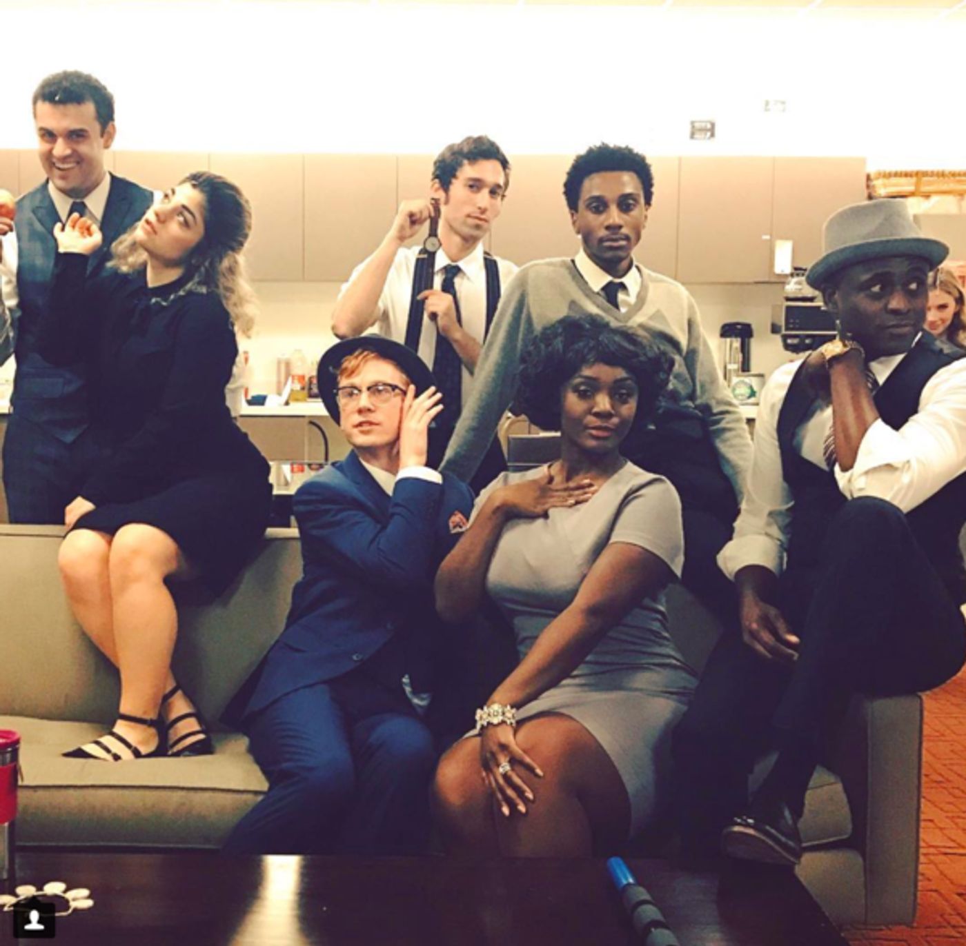 Photo Flash: SWEET CHARITY Limbers Up, WHITE CHRISTMAS Gets Frisky, and More Saturday Intermission Pics!  Image