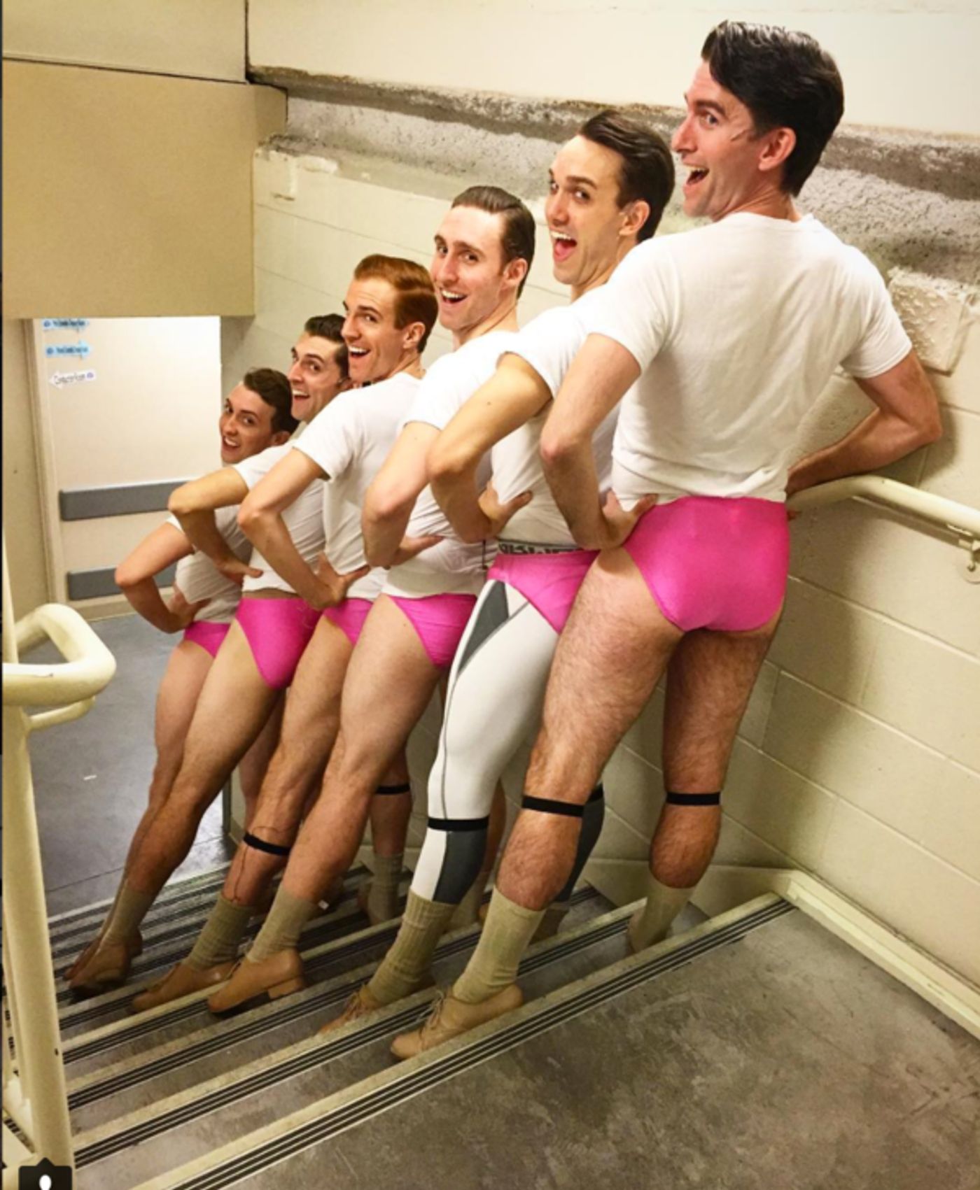 Photo Flash: SWEET CHARITY Limbers Up, WHITE CHRISTMAS Gets Frisky, and More Saturday Intermission Pics!  Image