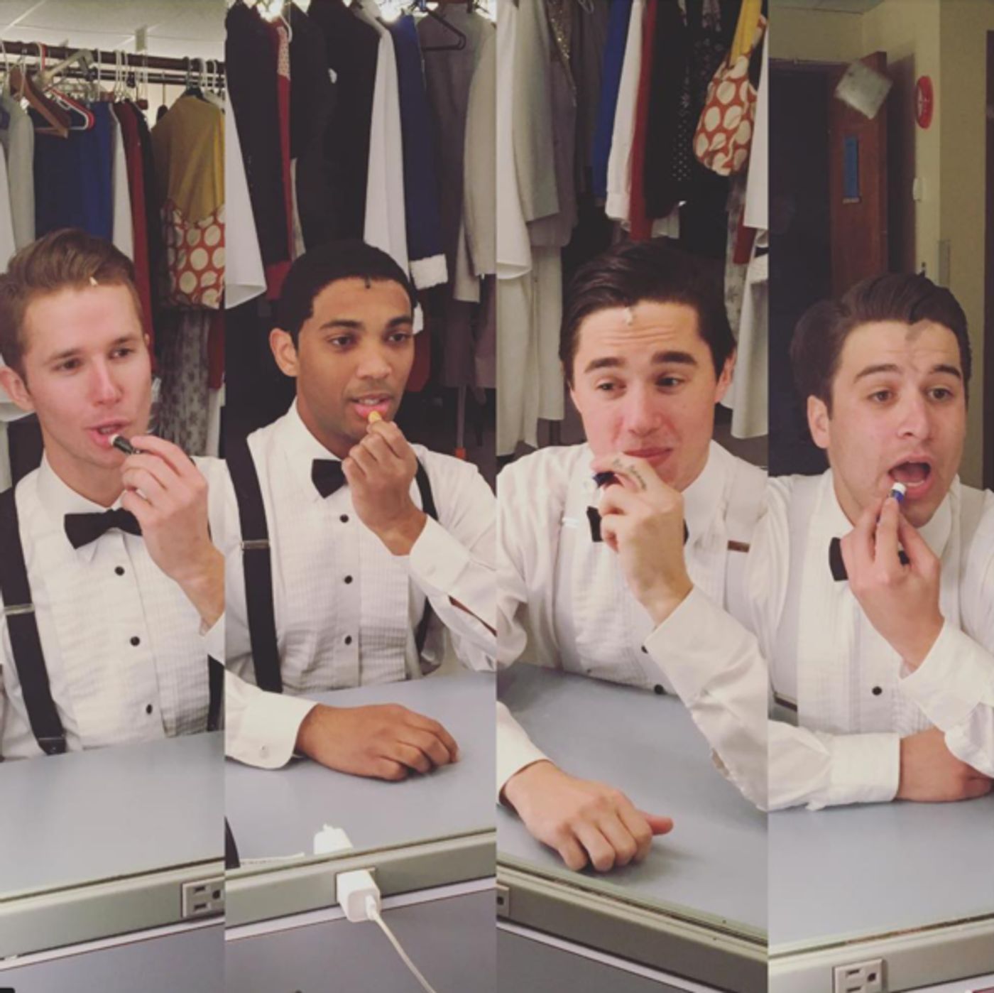 Photo Flash: SWEET CHARITY Limbers Up, WHITE CHRISTMAS Gets Frisky, and More Saturday Intermission Pics!  Image