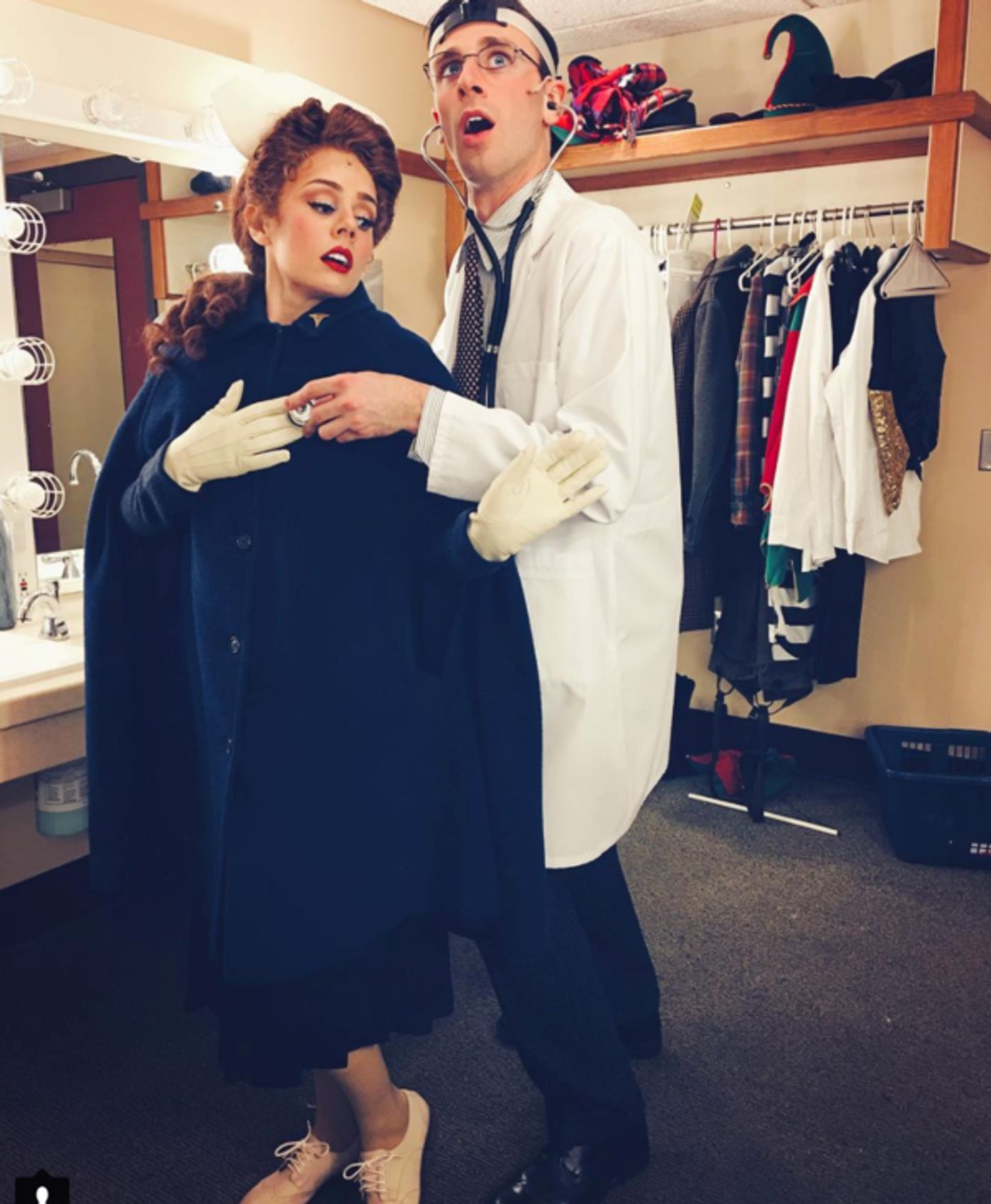 Photo Flash: SWEET CHARITY Limbers Up, WHITE CHRISTMAS Gets Frisky, and More Saturday Intermission Pics!  Image