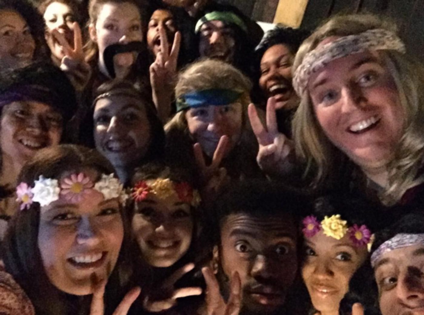 Photo Flash: SWEET CHARITY Limbers Up, WHITE CHRISTMAS Gets Frisky, and More Saturday Intermission Pics!  Image