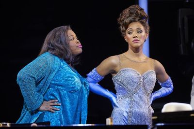 Amber Riley and Lily Frazier Photo