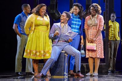 Amber Riley, Tyrone Huntley, Liisi Lafontaine, and Ibinabo Jack Photo