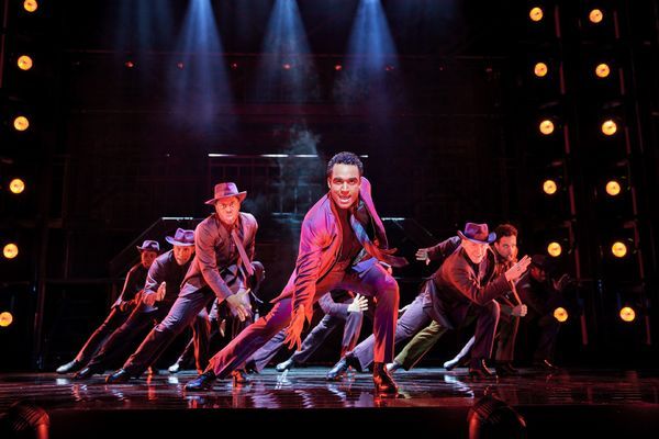 Joe Aaron Reid and the Cast of DREAMGIRLS Photo