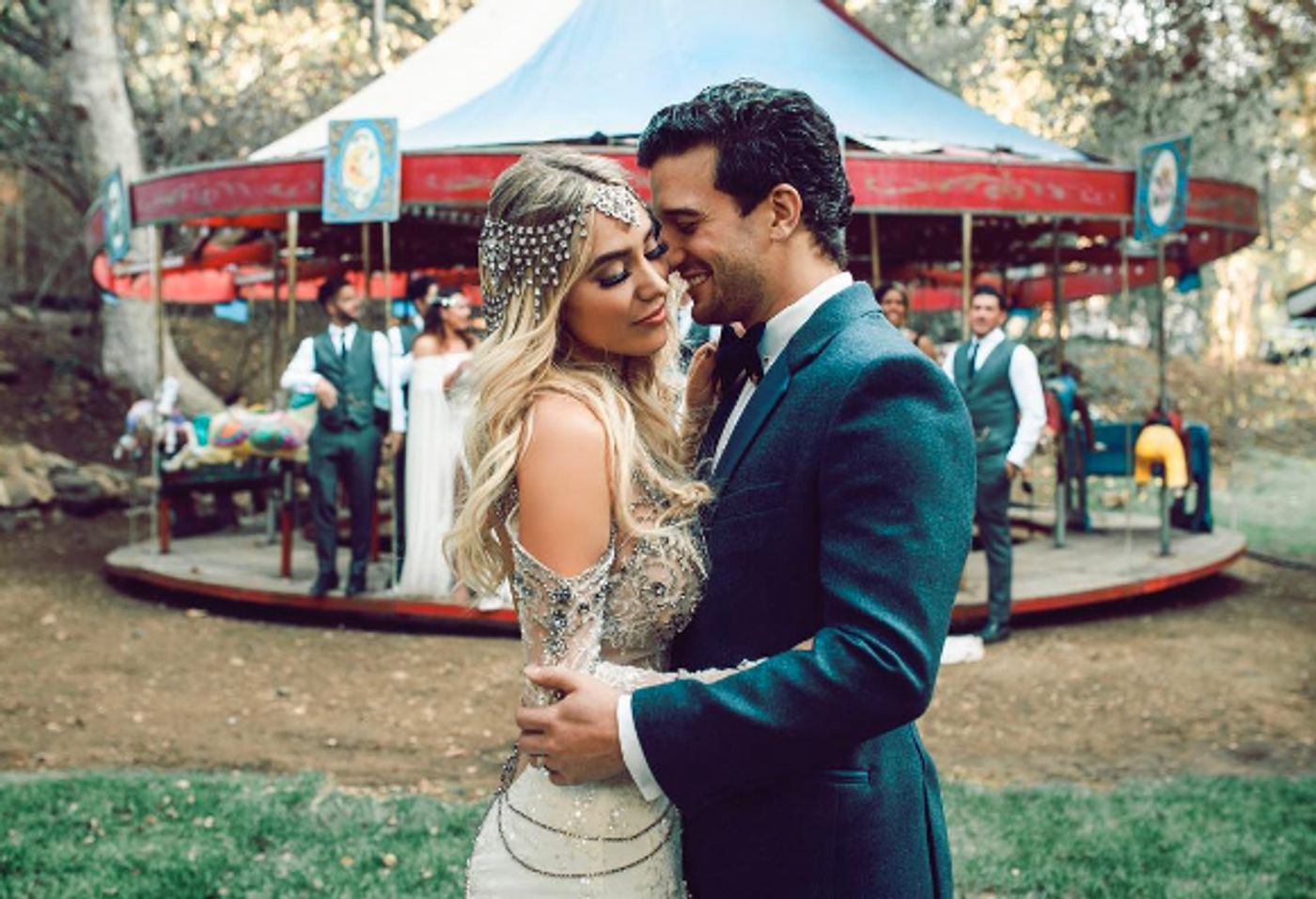 Oh What a Night! JERSEY BOYS' Star Mark Ballas Weds Fiance BC Jean  Image