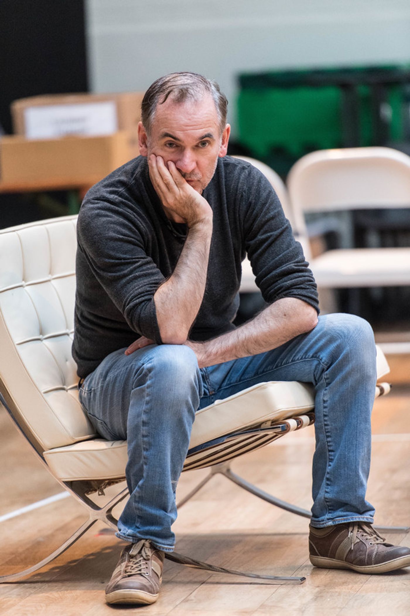 Photo Flash: Inside Rehearsals for ART at The Old Vic  Image