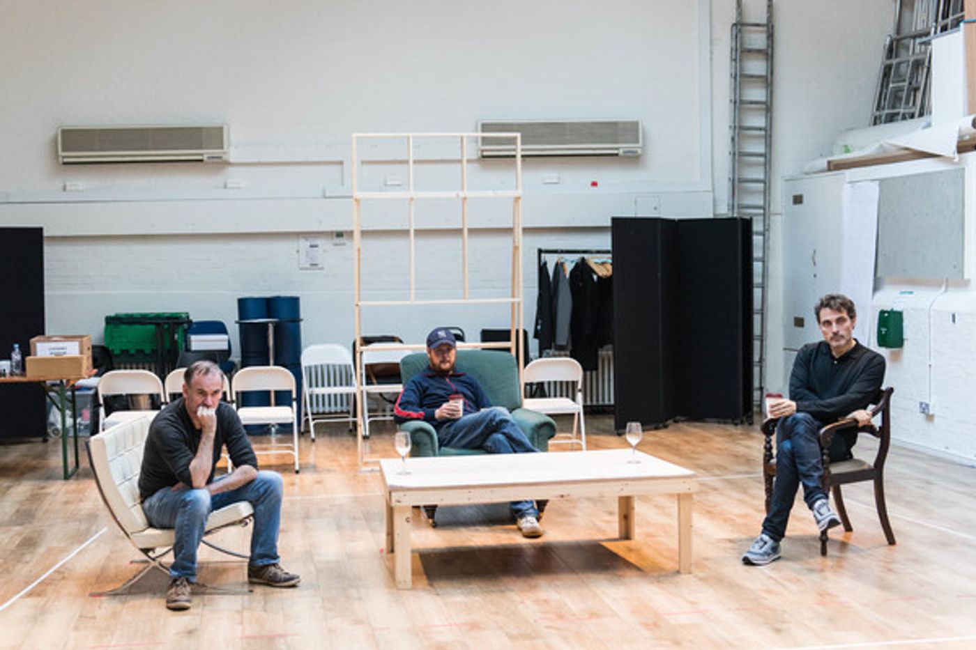 Photo Flash: Inside Rehearsals for ART at The Old Vic  Image