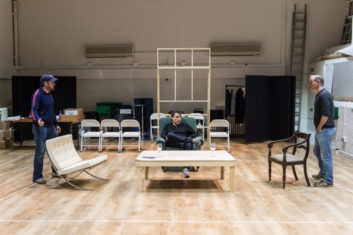 Photo Flash: Inside Rehearsals for ART at The Old Vic  Image