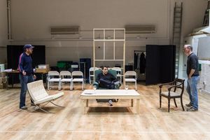 Tim Key, Rufus Sewell, and Paul Ritter Photo