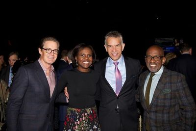 Kyle Maclachlan, Deborah Roberts, Brian Stokes Mitchell and Al Roker Photo