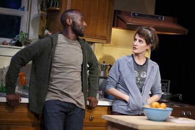 Phillip James Brannon and Nia Vardalos  Photo