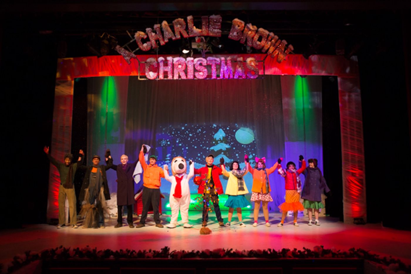 Photo Coverage: First Look at Ohio University Lancaster Theatre's A CHARLIE BROWN CHRISTMAS  Image