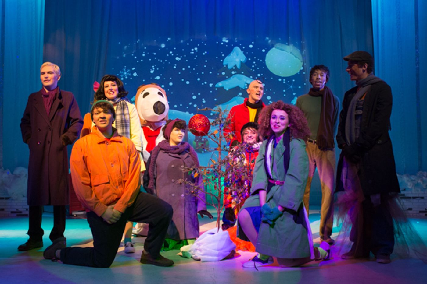 Photo Coverage: First Look at Ohio University Lancaster Theatre's A CHARLIE BROWN CHRISTMAS  Image