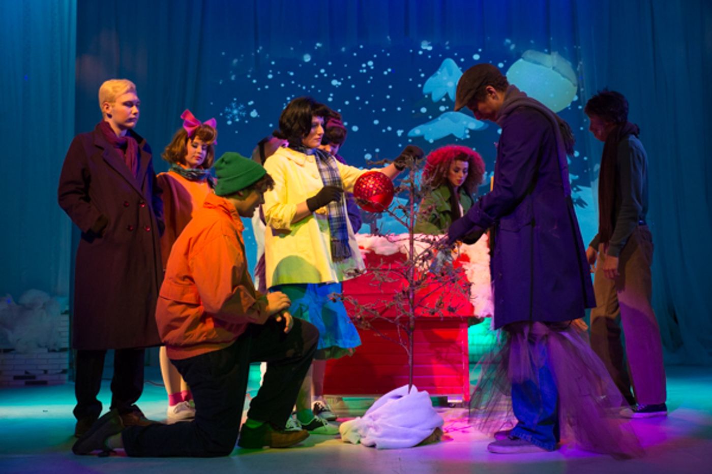 Photo Coverage: First Look at Ohio University Lancaster Theatre's A CHARLIE BROWN CHRISTMAS  Image