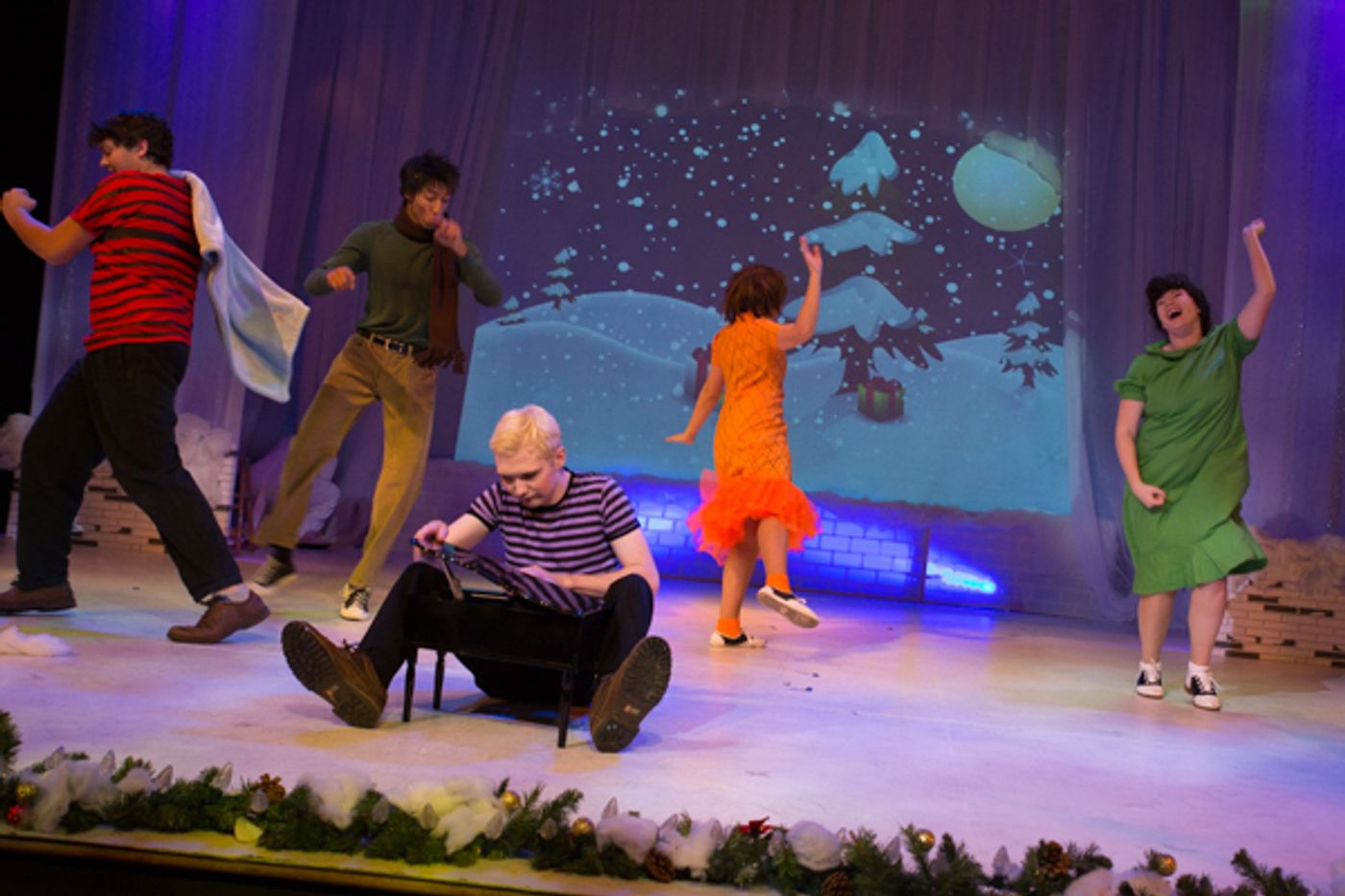 Photo Coverage: First Look at Ohio University Lancaster Theatre's A CHARLIE BROWN CHRISTMAS  Image