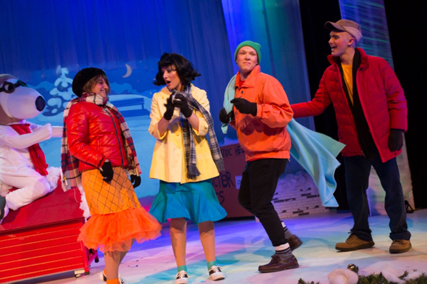Photo Coverage: First Look at Ohio University Lancaster Theatre's A CHARLIE BROWN CHRISTMAS  Image