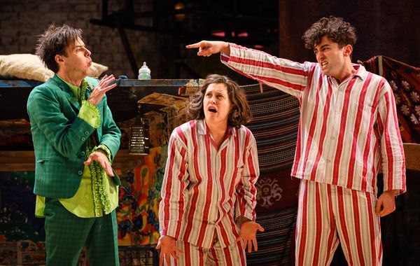 Paul Hilton, Madeleine Worrall, and Marc Antolin Photo